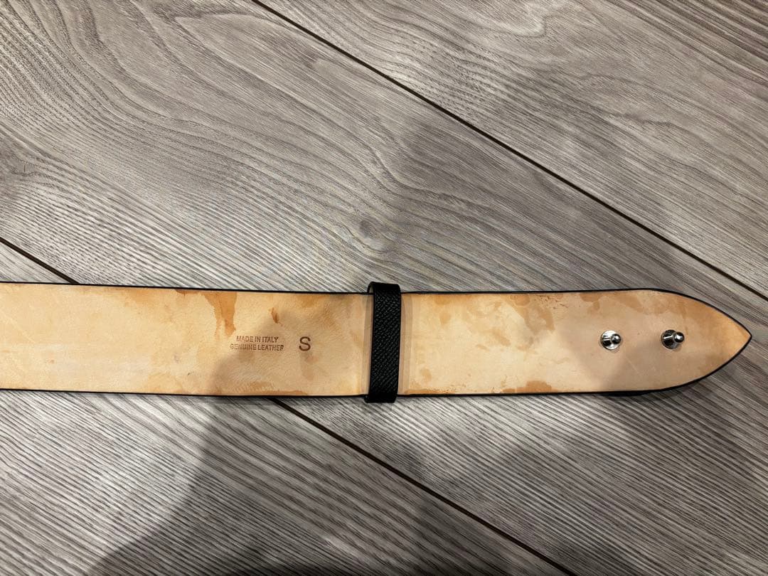 Maison Margiela ブラック ベルト S