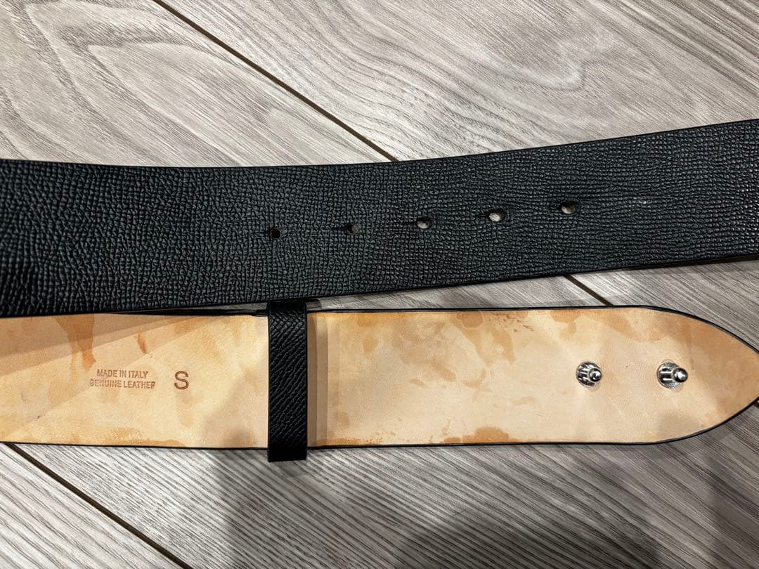 Maison Margiela ブラック ベルト S