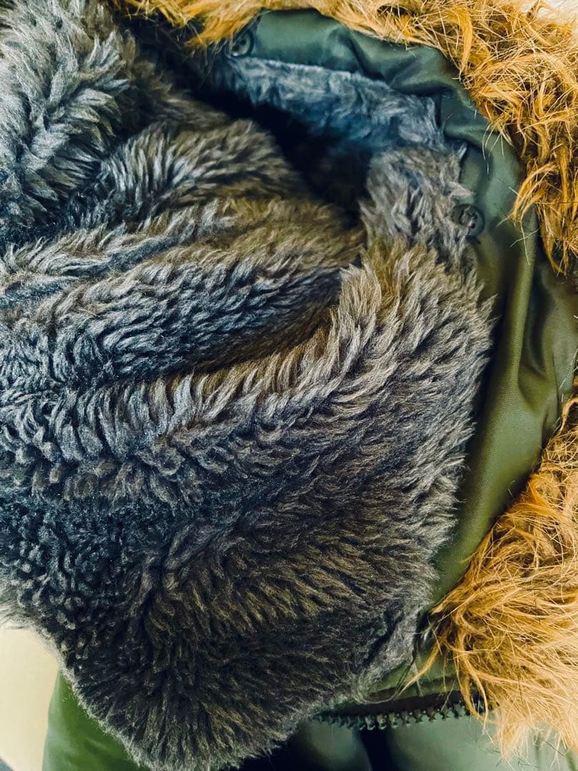 ALPHA アルファ N3B フライトジャケット ボア ミリタリー カーキ　M