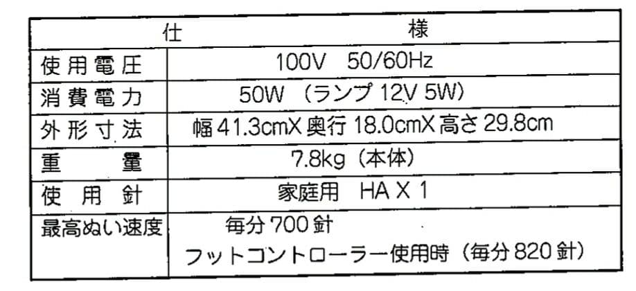 ジャノメ　コンピューターミシン本体　KP-215