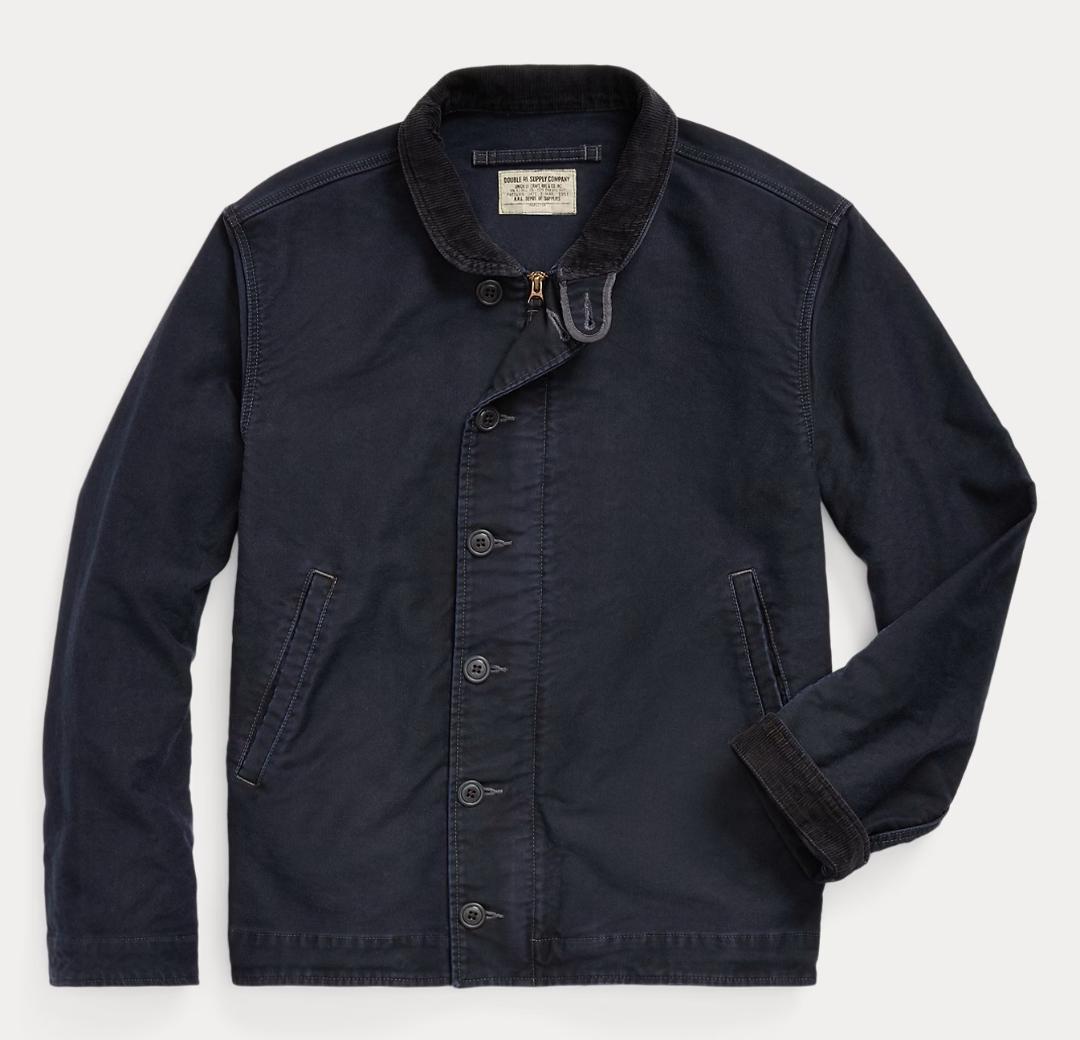 RRL デッキジャケット US-L(XL) ジャングルクロス