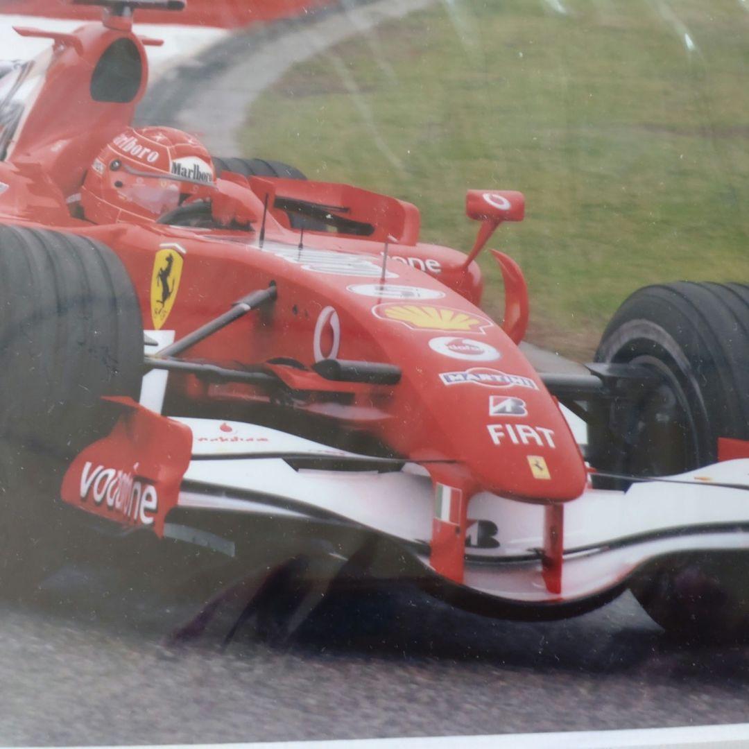 M.シューマッハ直筆サイン入りフォト