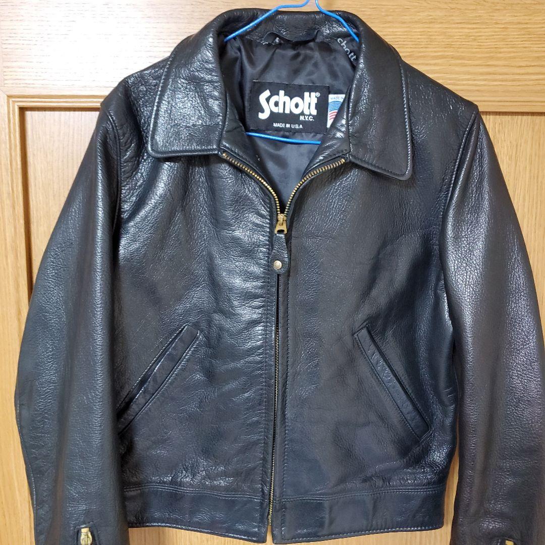 【最終超特価】希少ヴィンテージ usa製 Schott レザージャケット S