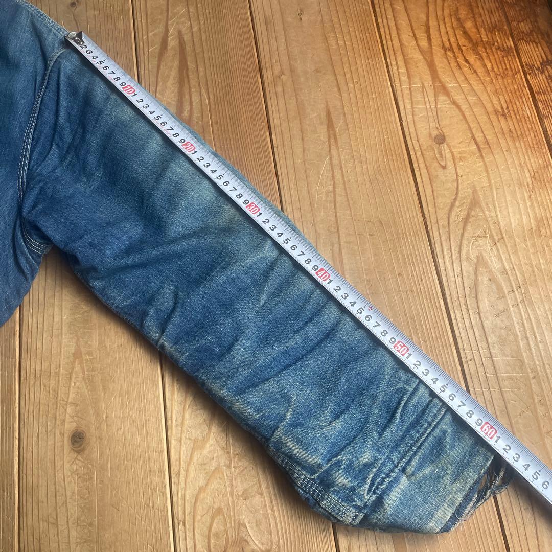 60s シアーズ　デニムカバーオール 雰囲気ワイルド