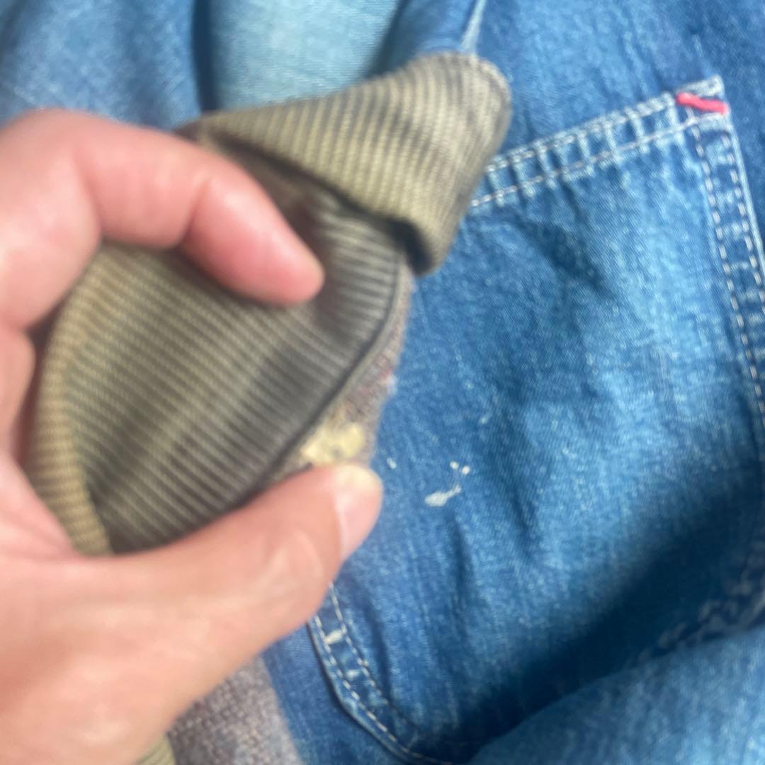 60s シアーズ　デニムカバーオール 雰囲気ワイルド