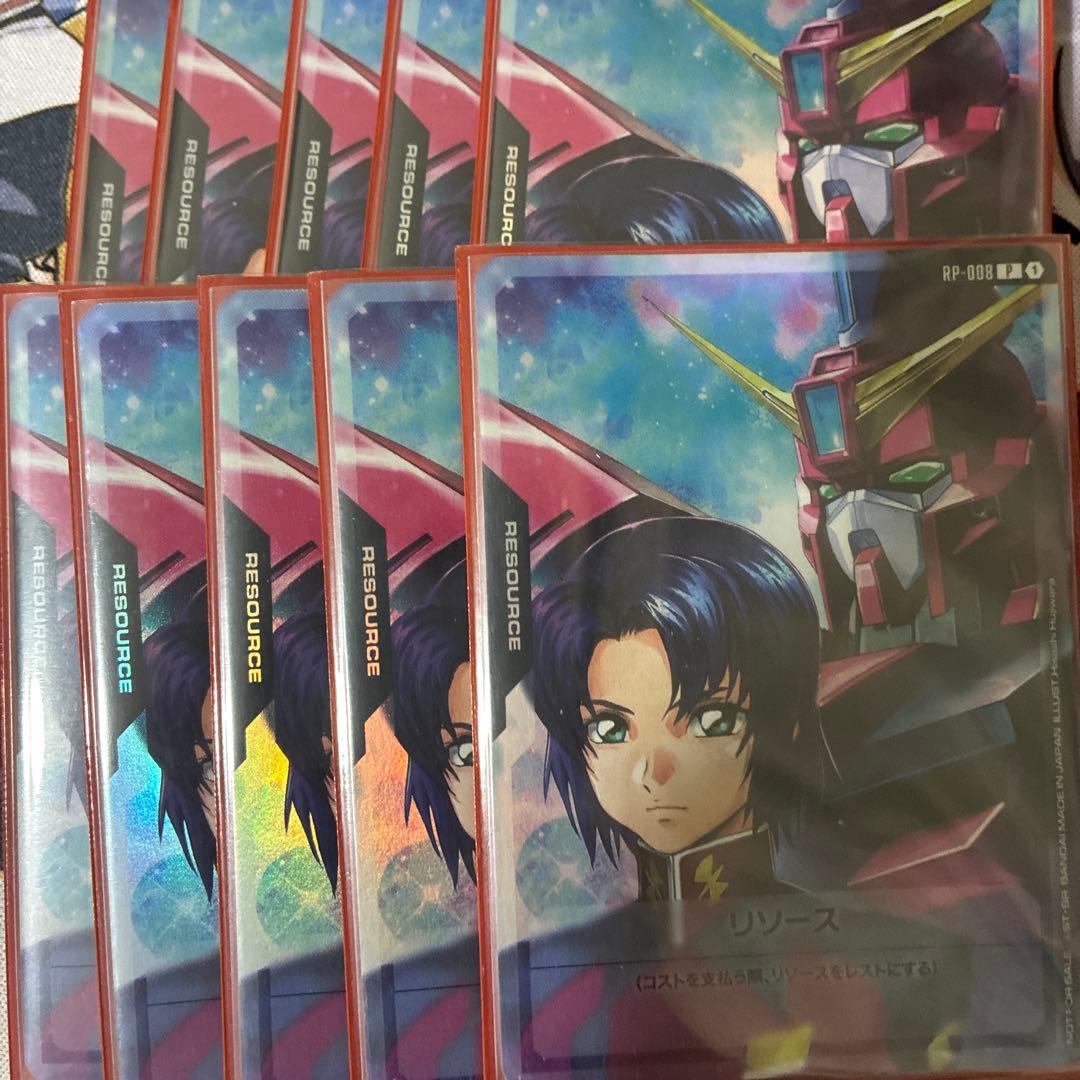 ガンダムカードゲーム　アスラン・ザラ　リソース