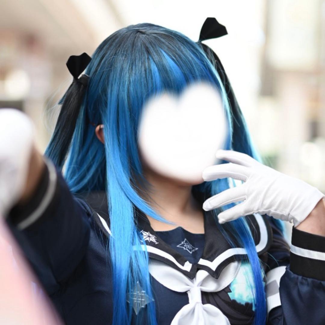 YY様　HUNDRED LINE 最終防衛学園 飴宮怠美　コスプレ衣装＋ウィッグ