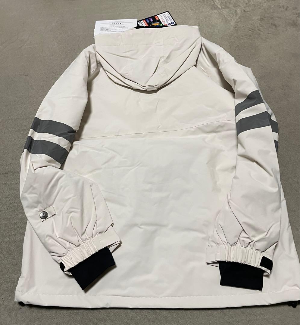 新品　スノーボード　スキーウェア上下セット　ICEPARDAL 未使用品　白　黒