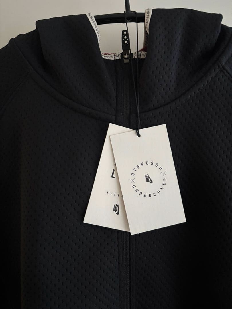 GYAKUSOU NIKE フードトレーナー　パーカー　ＸＬ　ブラック　黒
