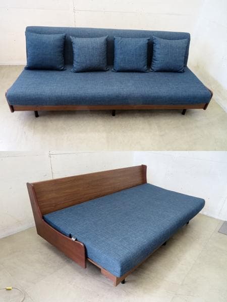 展示品■モーブル■エスタート■ごろ寝ソファ■ソファベッド■3人掛けソファ■18万