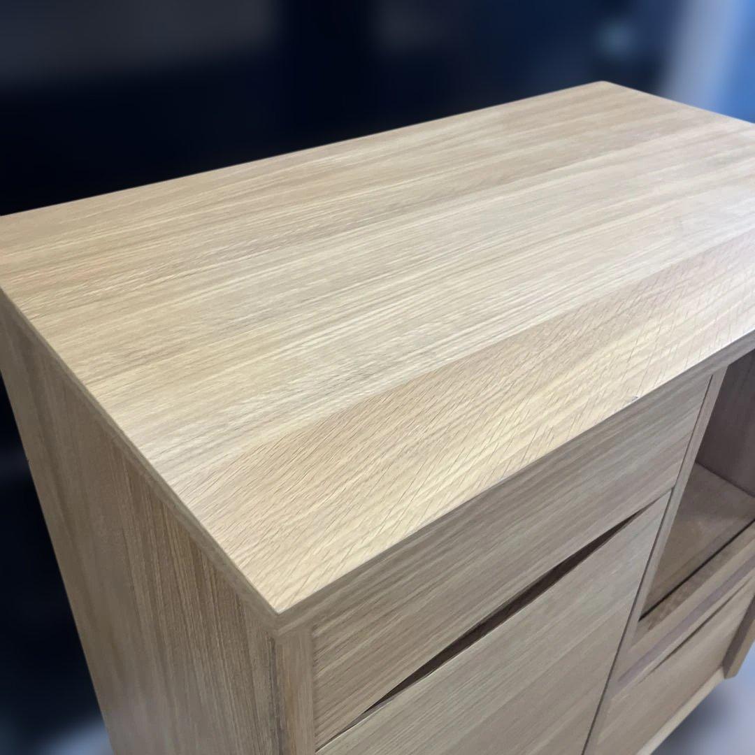 【unico】◇シグネ◆キッチン台◇オーク材◆程度良好◇