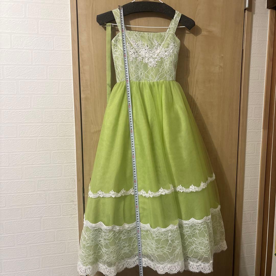 ⭐️VERYGENEベリージェネ 発表会 ライトグリーン ドレス 130 140