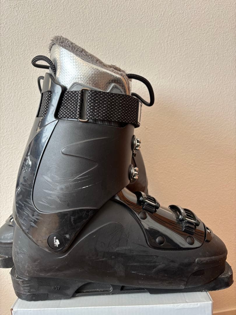 としたろう GENFACTORY スキー用ブーツ ブラック