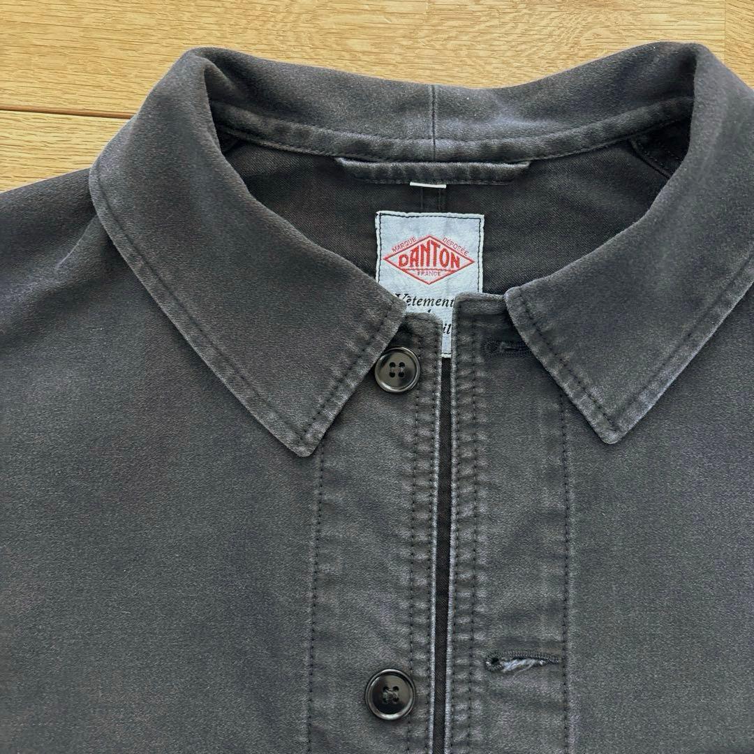 【極美品】DANTON ダントン カバーオール　ブラック　38