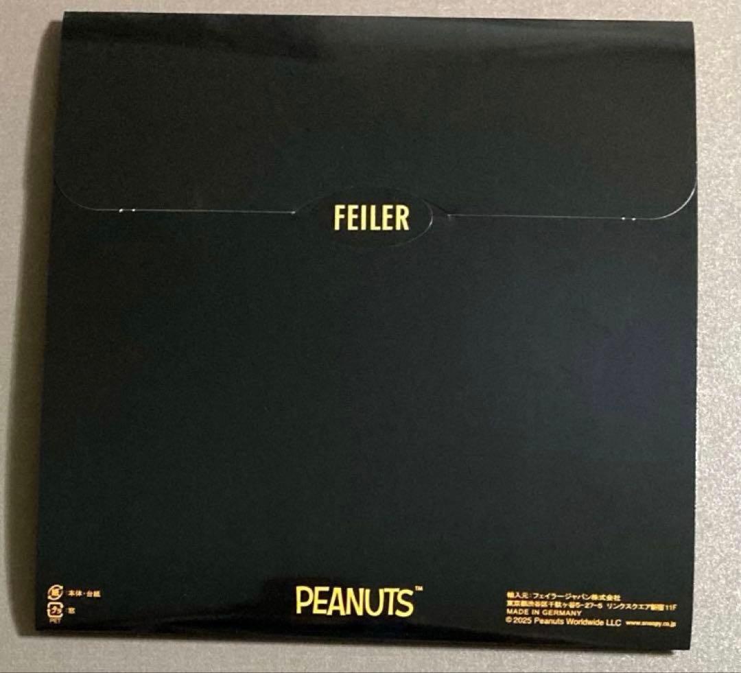 フェイラー　スヌーピー　花火　スヌーピータウン　限定　フルーツフラワー　ハンカチ