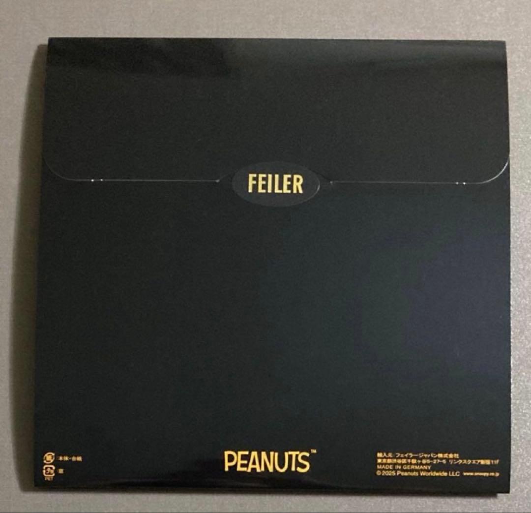 フェイラー　スヌーピー　花火　スヌーピータウン　限定　フルーツフラワー　ハンカチ