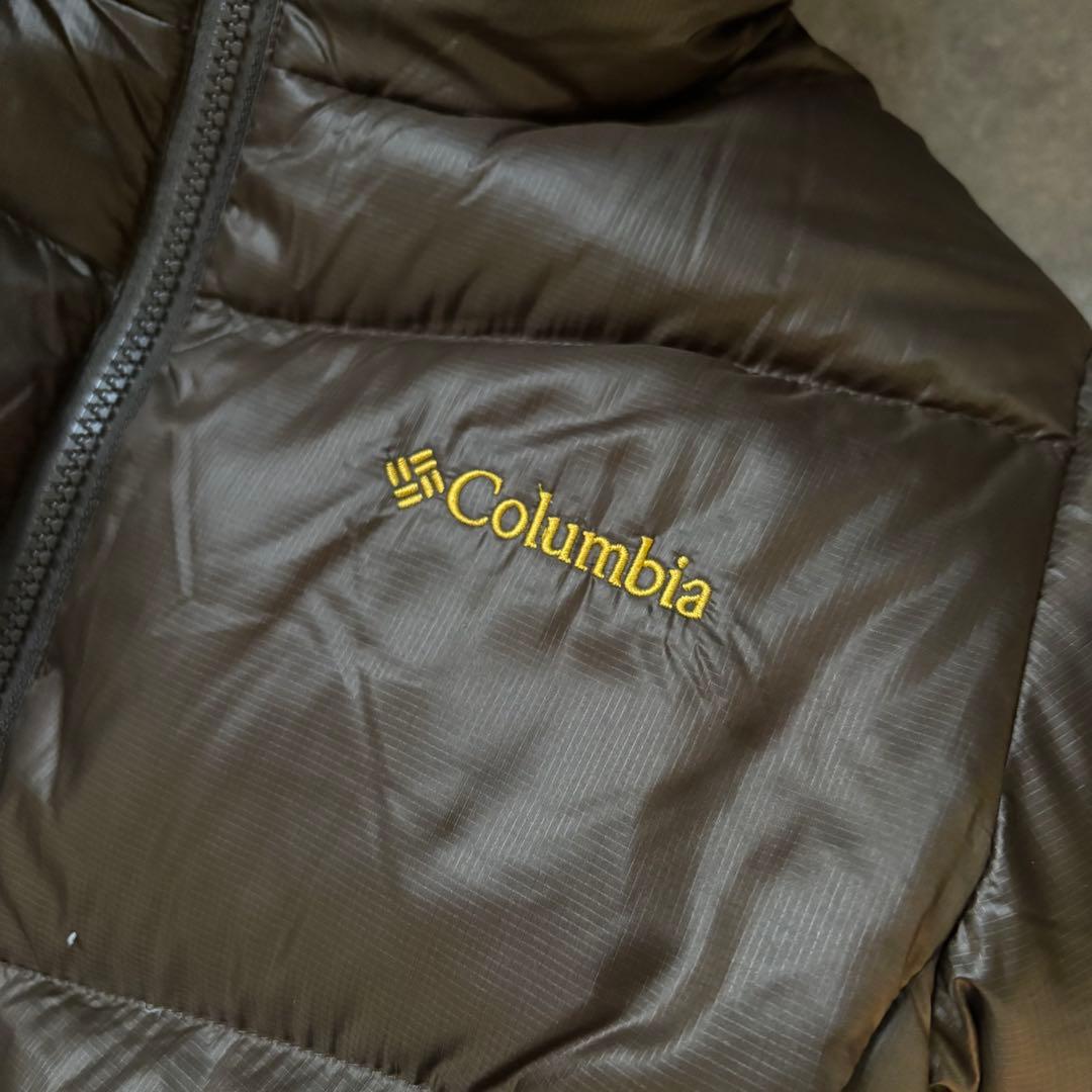 【希少カラー⭐️】columbia ダウン　ブラウン　極美品❗️ M