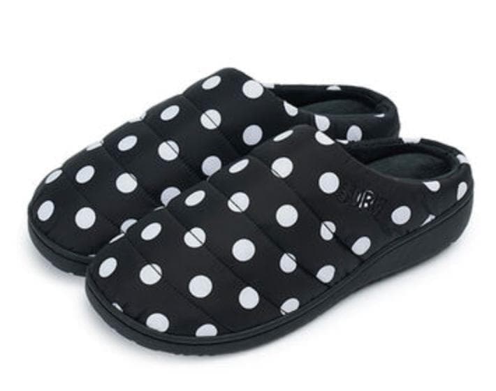 IVE レイ着用✨SUBU F-LINE DOTS サンダル ブラック ドット１