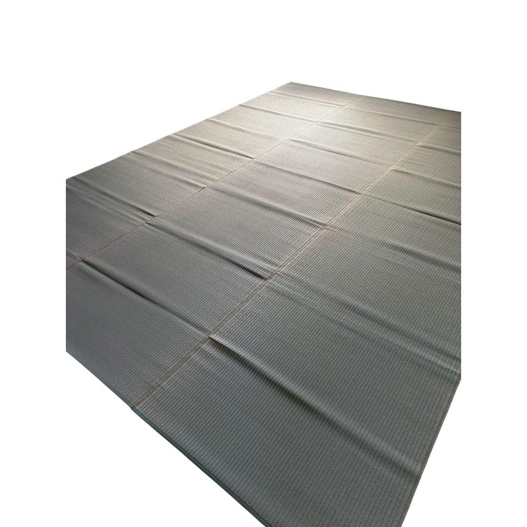 【ゆっちゃん☆様、2点おまとめ】い草上敷　6帖　縁無し　+　茶色染上敷　6帖