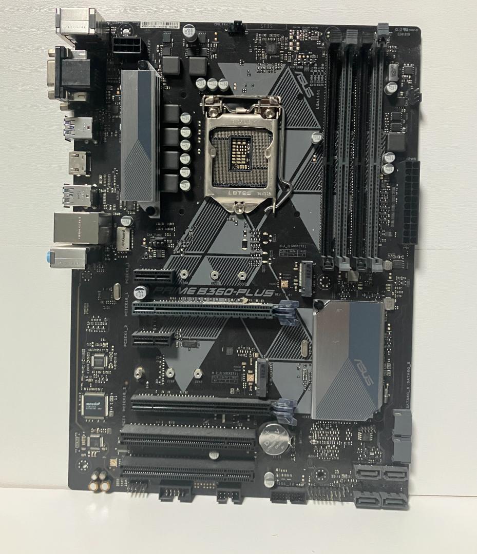 ASUS PRIME B360-PLUS 希少PCI搭載 【PT1PT2】