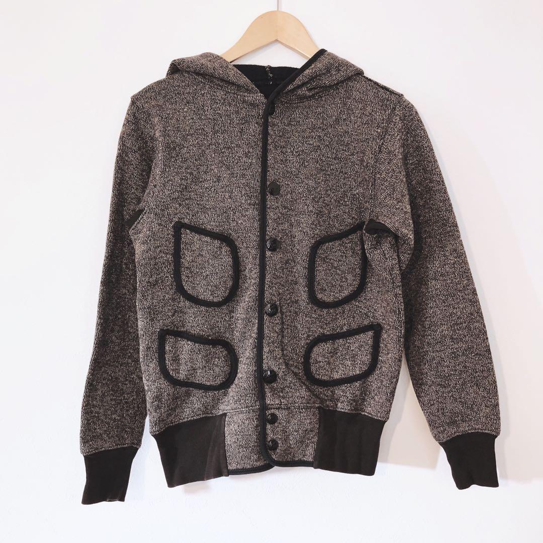 KAPITAL キャピタル ビーチ裏毛 フード ブルゾン