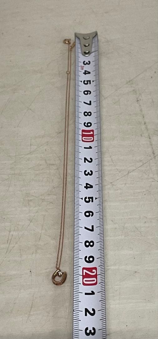 美品 K10 ネックレス