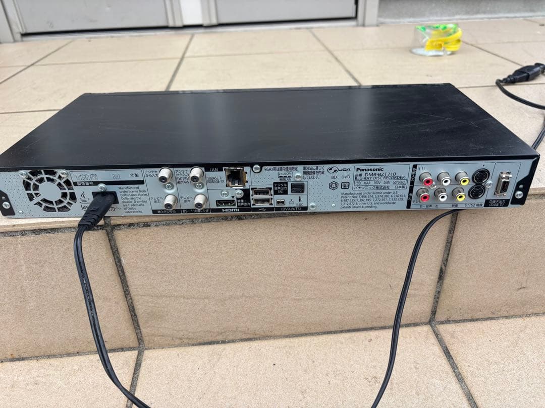Panasonic DMR-BZT710 Blu-rayレコーダー 2011年製
