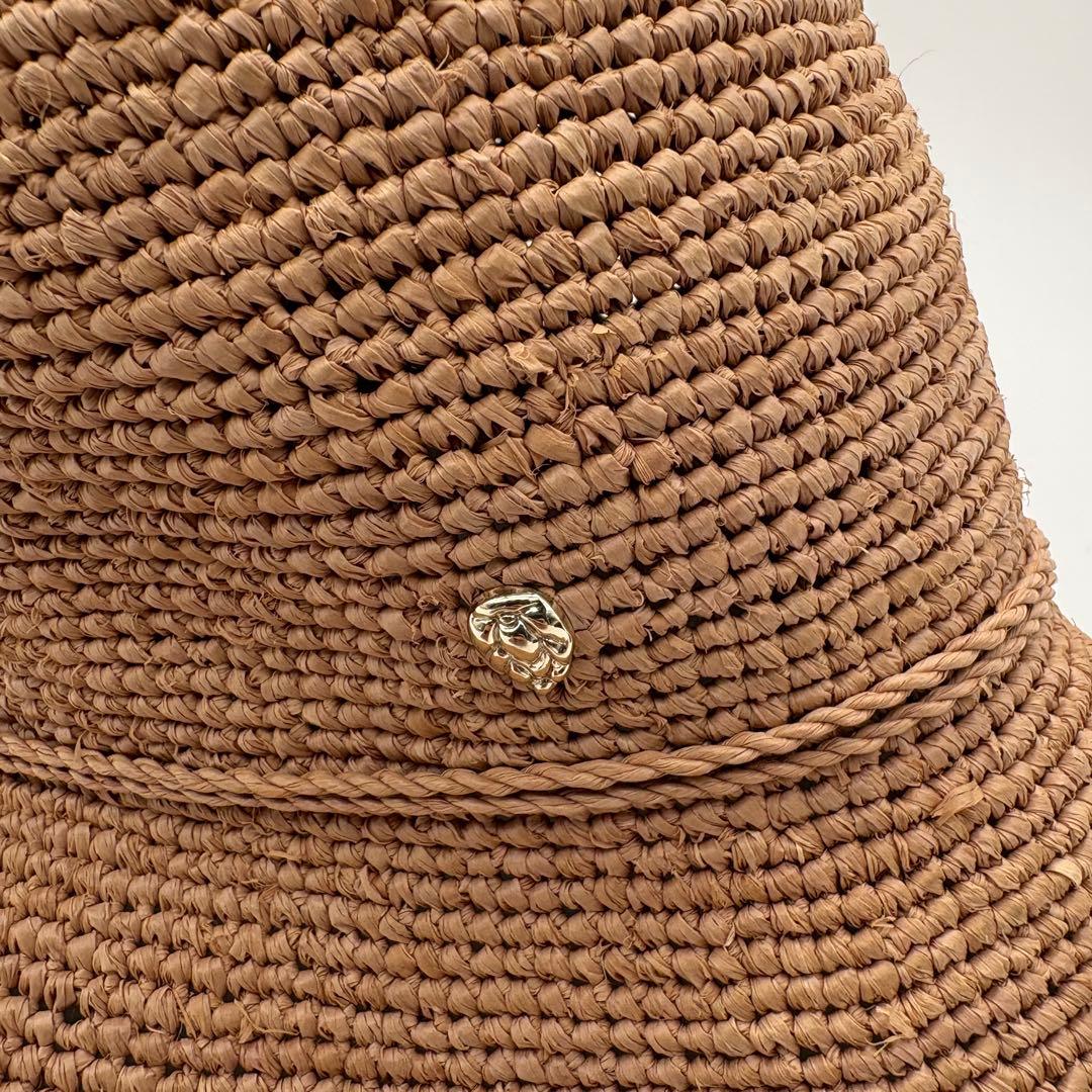 ヘレンカミンスキー Provence10 ラフィアハット 57cm ベージュ