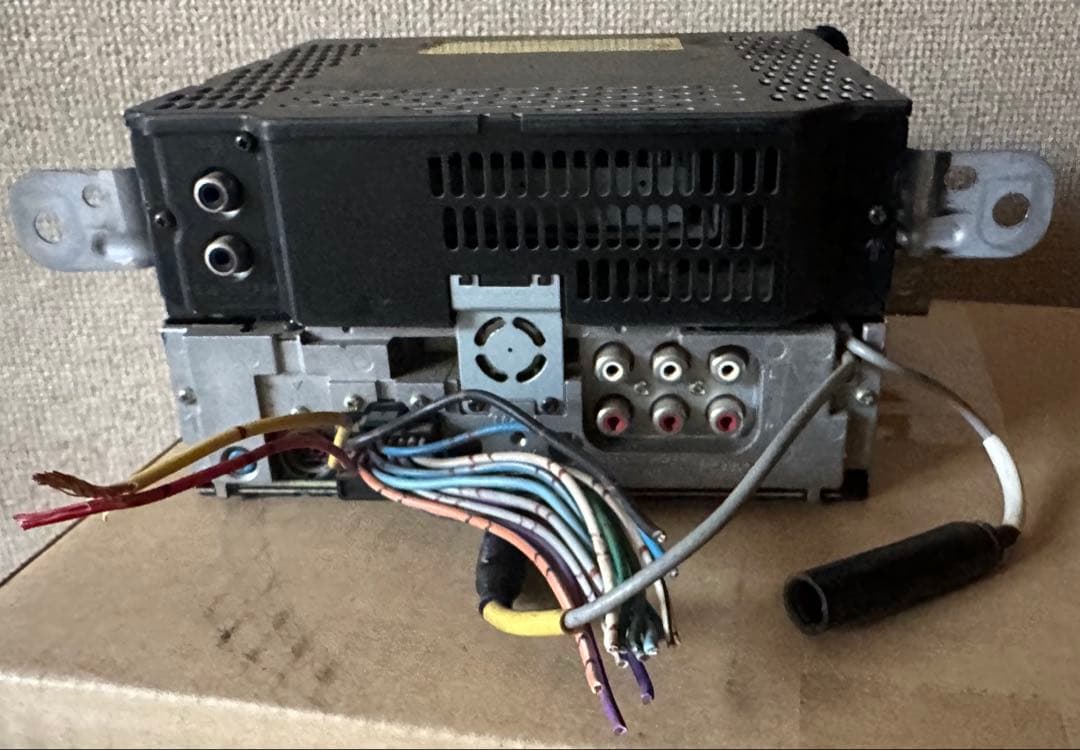 ソニー純正WX-C66MDヘッドユニット（スペクトラムアナライザー付き）