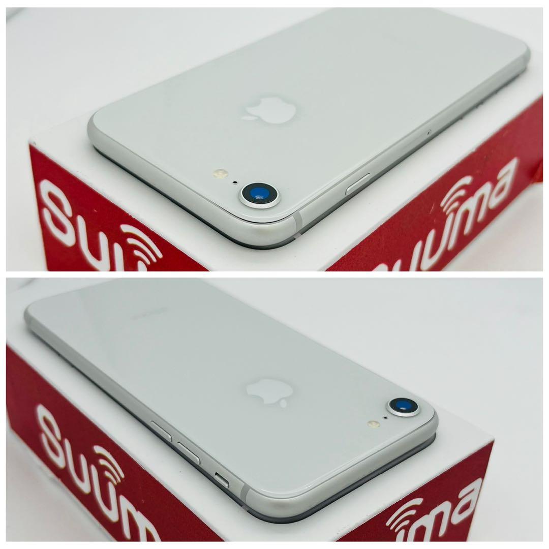 A 100% iPhone 8 64 GB SIMフリー シルバー 本体