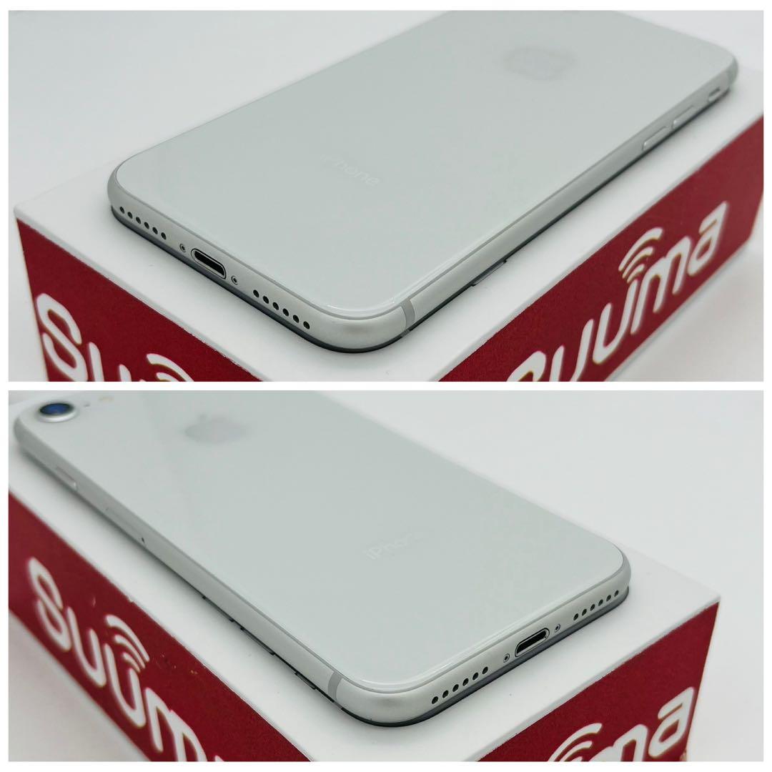 A 100% iPhone 8 64 GB SIMフリー シルバー 本体