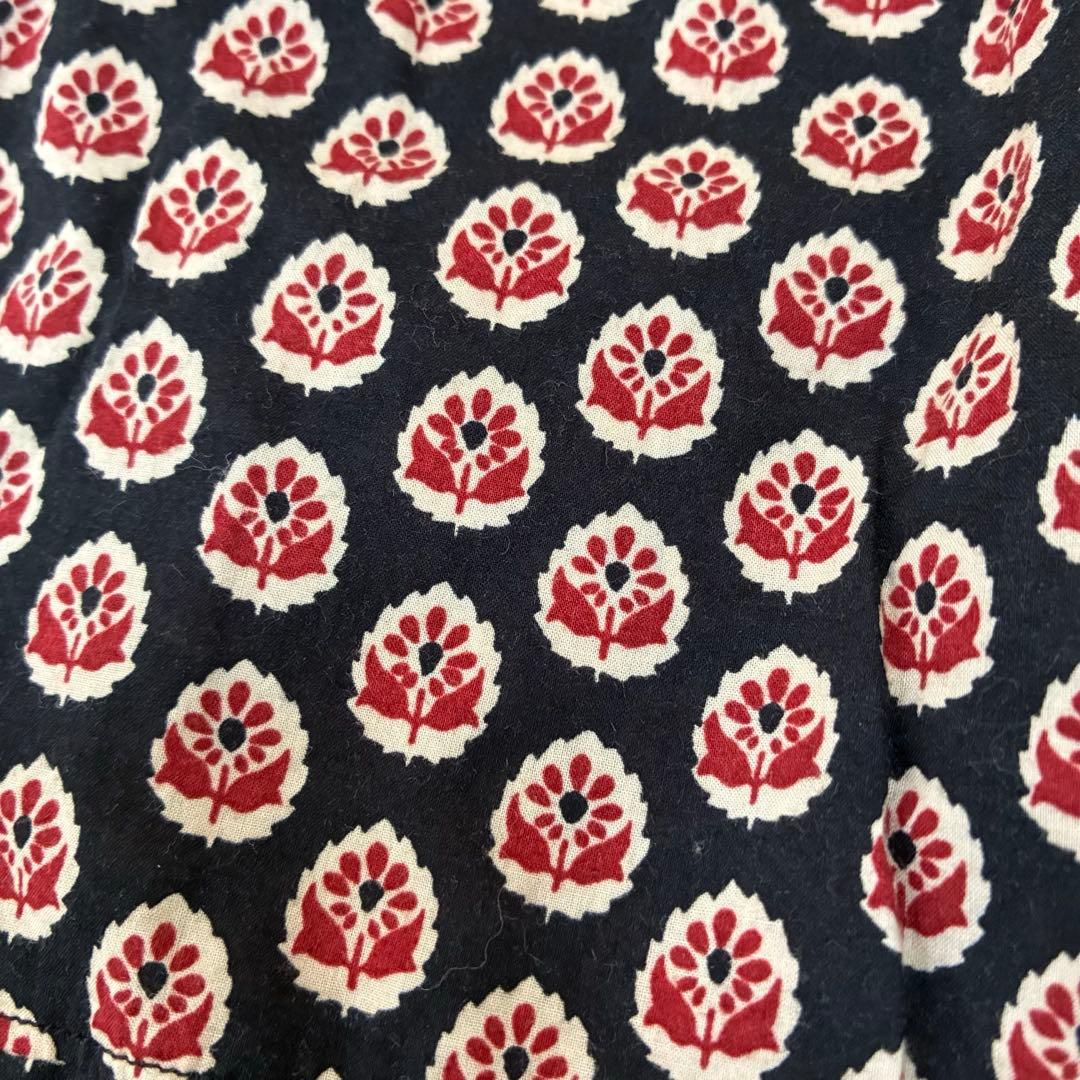 人気　グランママドーター　ボックスタックバンドカラーワンピース　完売品　長袖