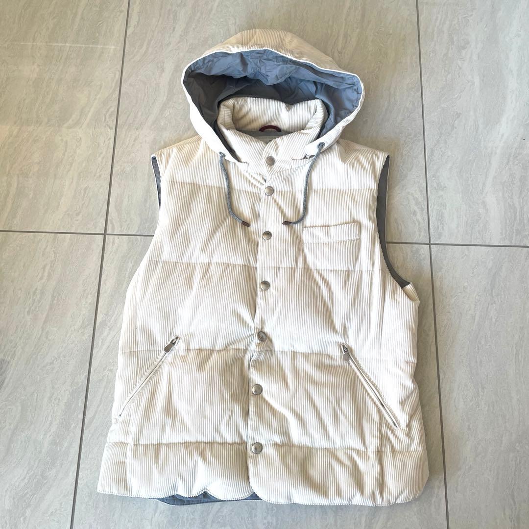 ブルネロクチネリ　ダウンベスト　メンズS