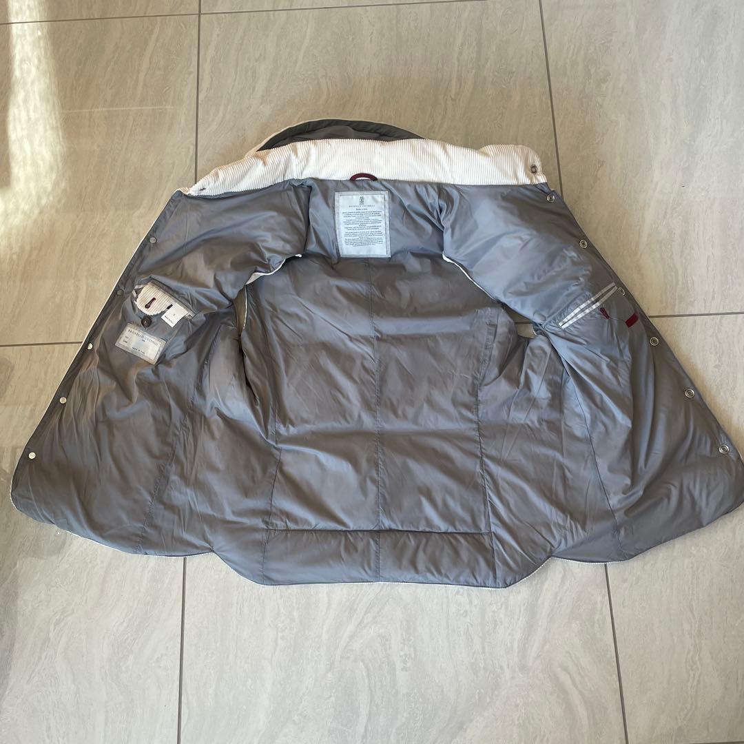 ブルネロクチネリ　ダウンベスト　メンズS