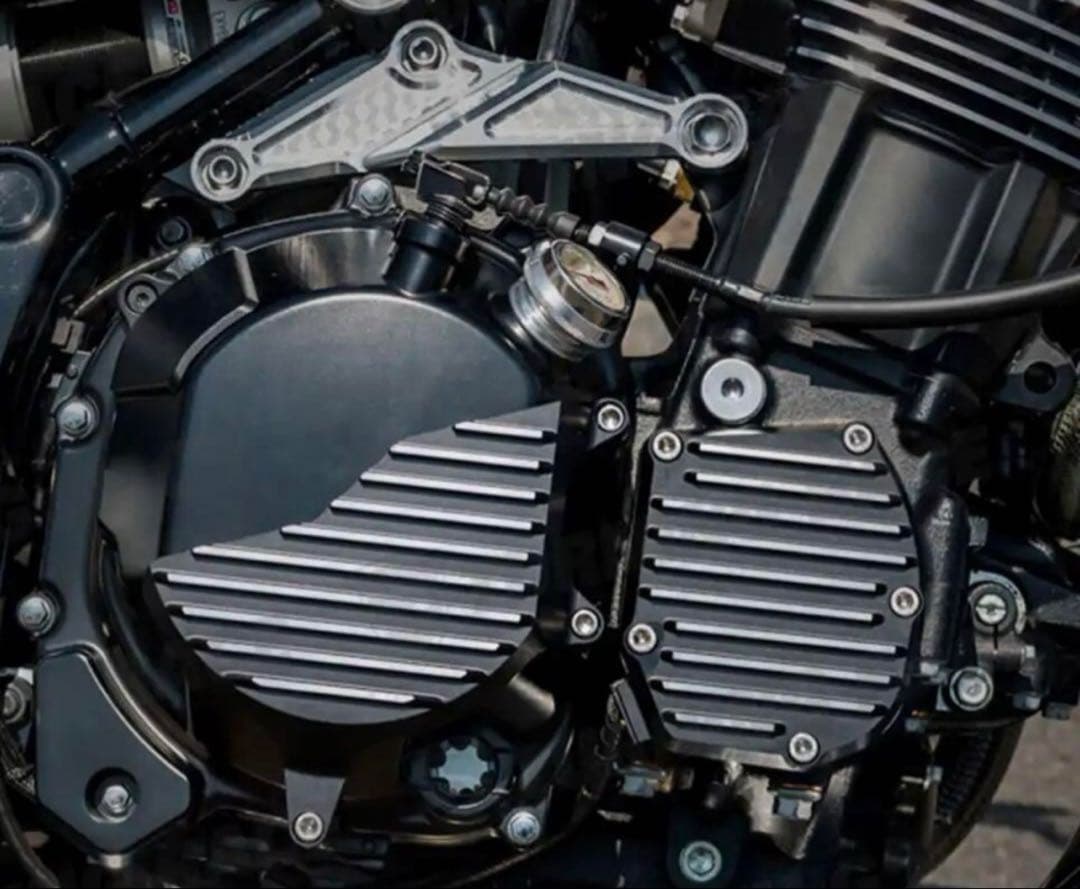 Z900RS フィンタイプ　エンジンガード　エンジンカバー　スライダー　アルミ