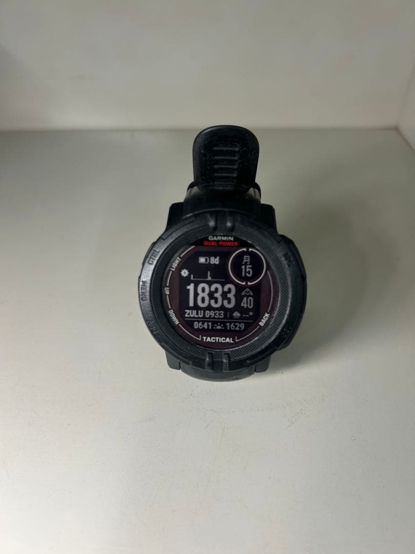 Garmin Tactical デジタル腕時計 ブラック