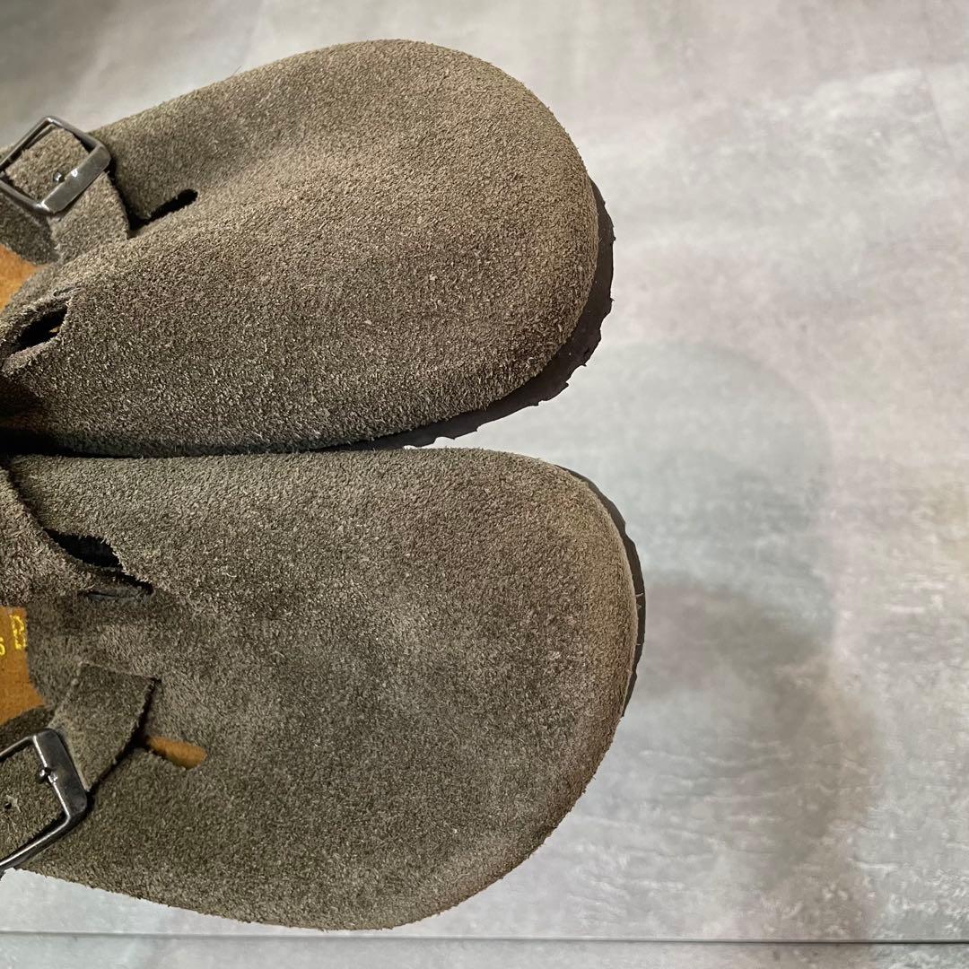【早い者勝ち】【美品】Birkenstock ボストン　スエード　モカ　35