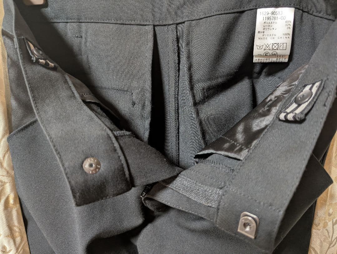 RADCUSTOMラッドカスタム黒ブラックフォーマルスーツ160シャツネクタイ