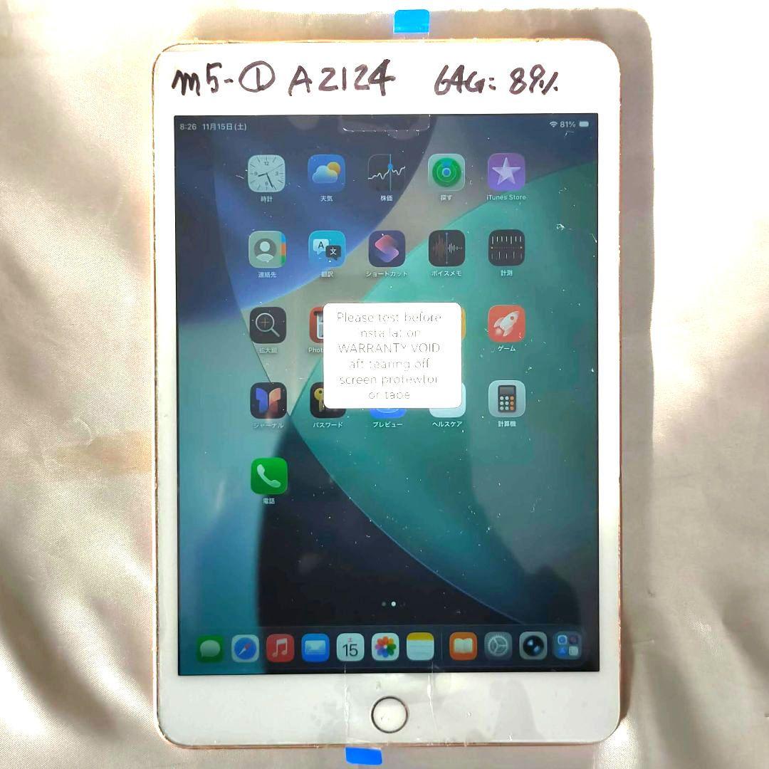 正常動作 IPad mini 第5世代 新品パーツ満載 SIMフリー