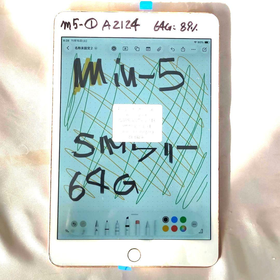 正常動作 IPad mini 第5世代 新品パーツ満載 SIMフリー