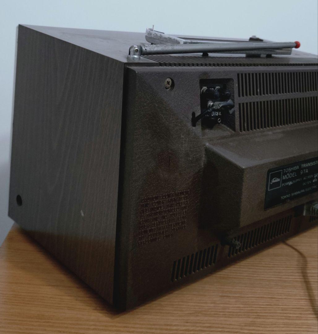ヴィンテージ TOSHIBA トランジスターテレビ 昭和レトロ インテリア