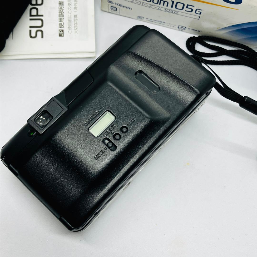 フィルムカメラ OLYMPUS super zoom 105g