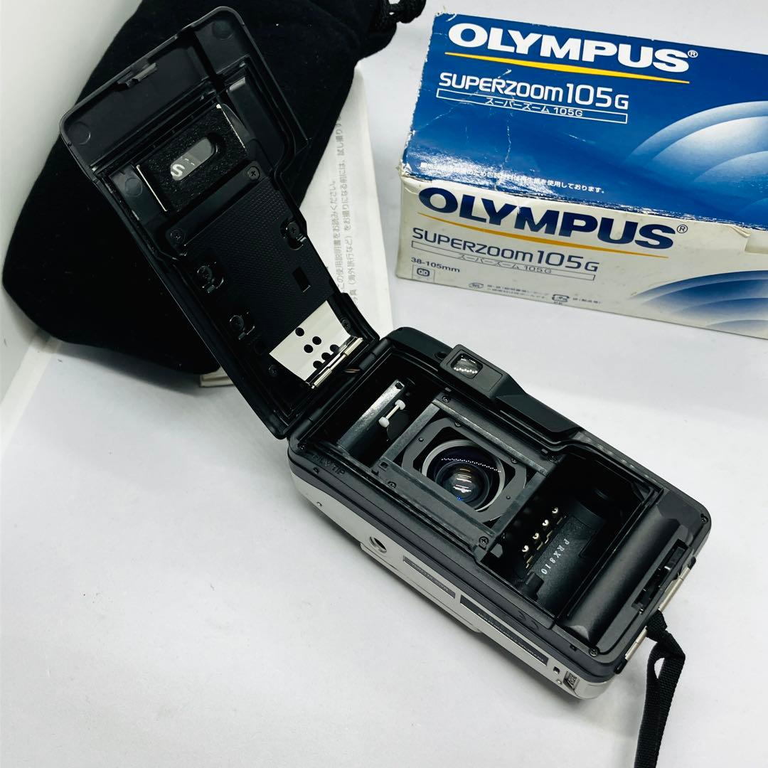 フィルムカメラ OLYMPUS super zoom 105g