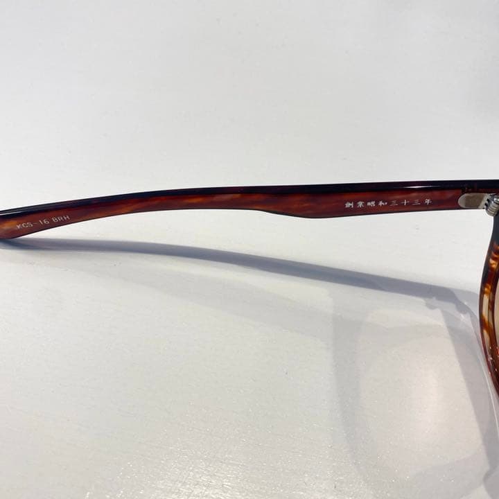 ［新品・未使用］金子眼鏡　べっ甲柄　サングラス