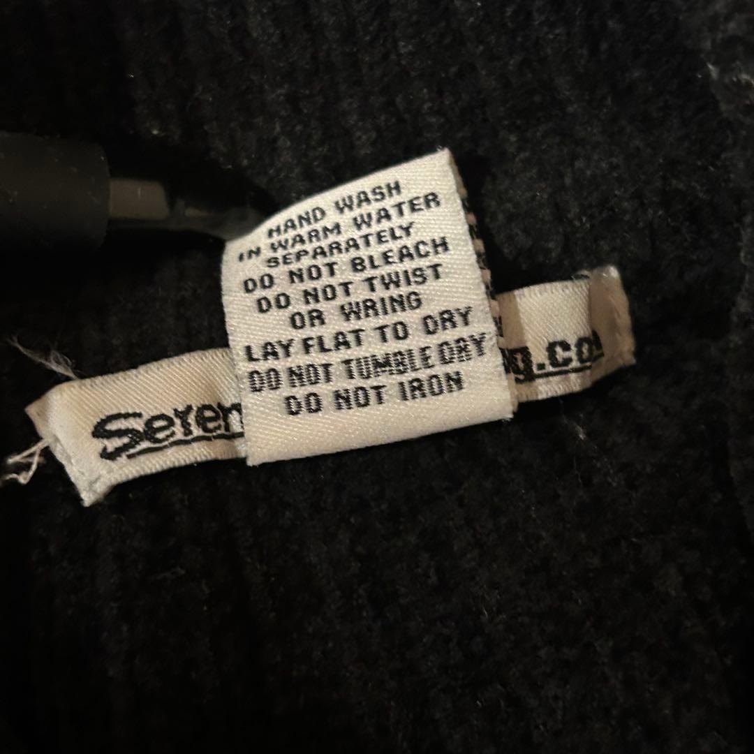 90sレオパード ファー ニット ジップアップ ニットジャケット