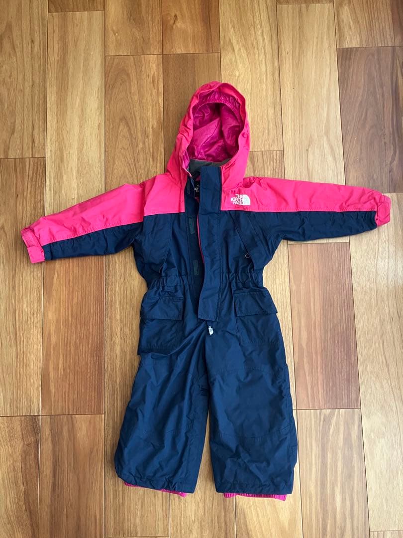 THE NORTH FACE 子ども用スキーウェア 長さ調整可能