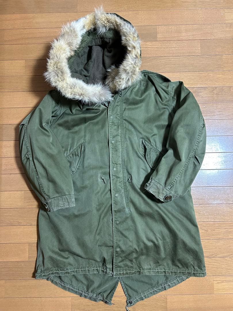 50s M-51 モッズコート パーカー 初期型 コットンサテン フルセット
