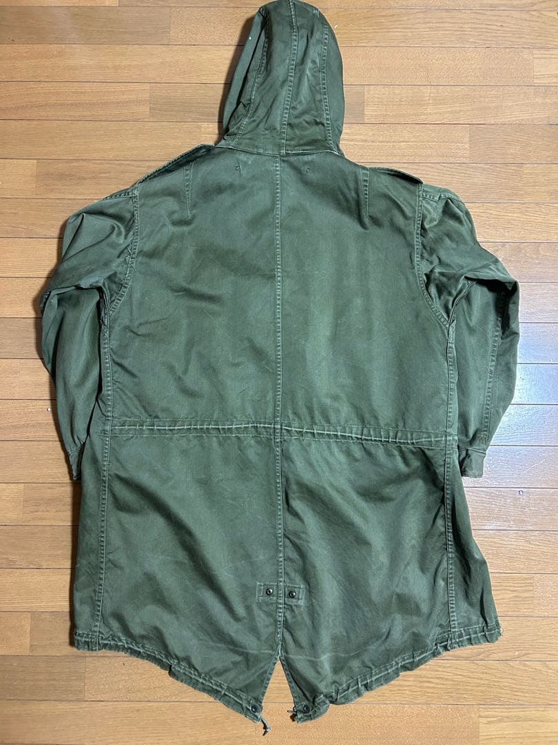 50s M-51 モッズコート パーカー 初期型 コットンサテン フルセット