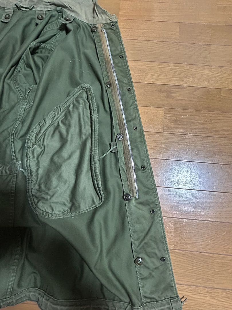 50s M-51 モッズコート パーカー 初期型 コットンサテン フルセット