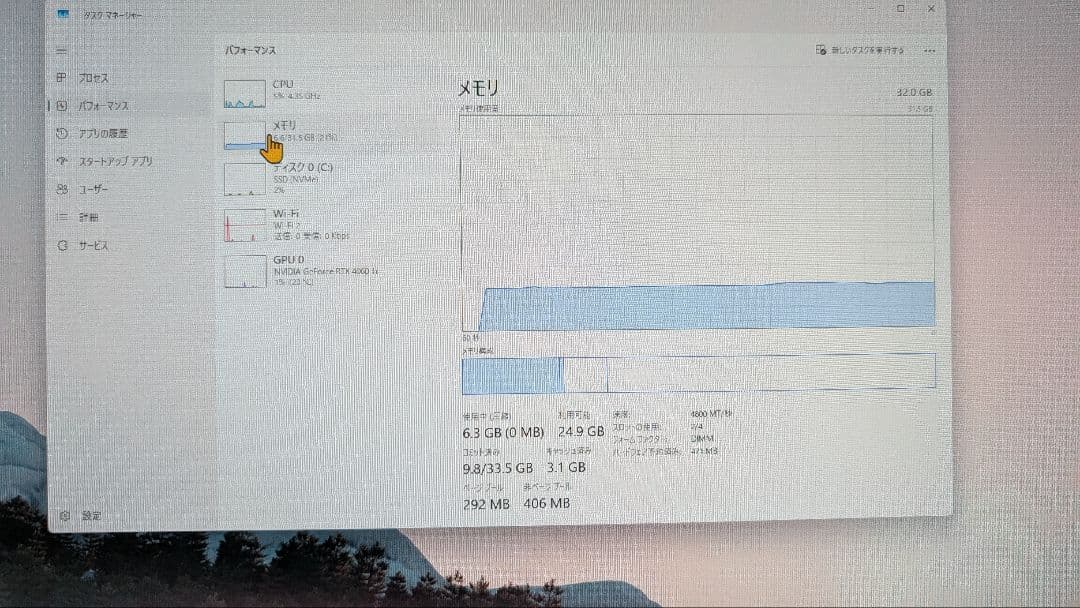 ゲーミングPC Ryzen5 7500f RTX4060ti Win11Pro